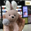 The new Korean version of the popular 3D rabbit-ear plush hair tie bear is a bestseller Specification image